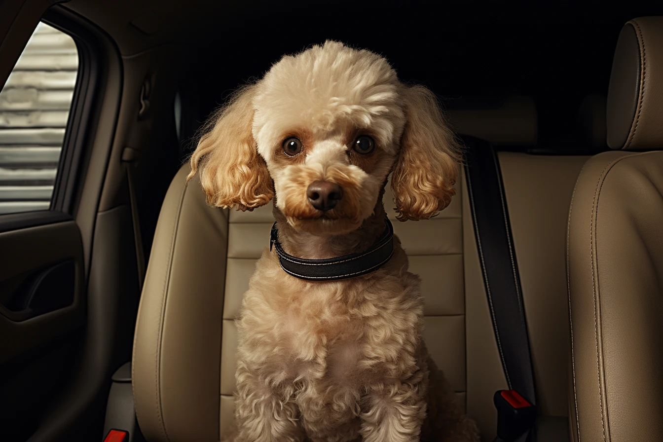 Hyundai Sonata Dog Car Seat for Miniature Poodles